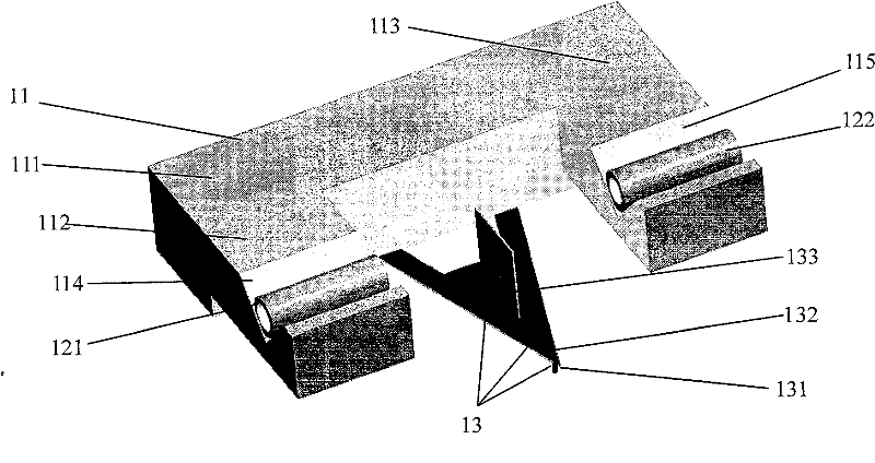 Integrated detector for micro-force micro-displacement measurement system