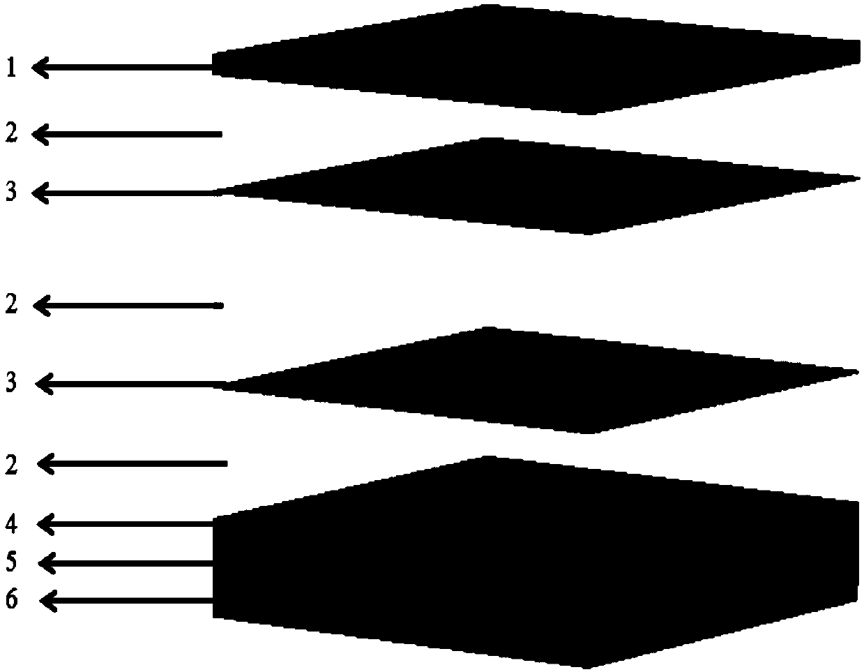 Integrated skin capable of achieving heat shielding, heat insulation and stealth and preparation method of integrated skin