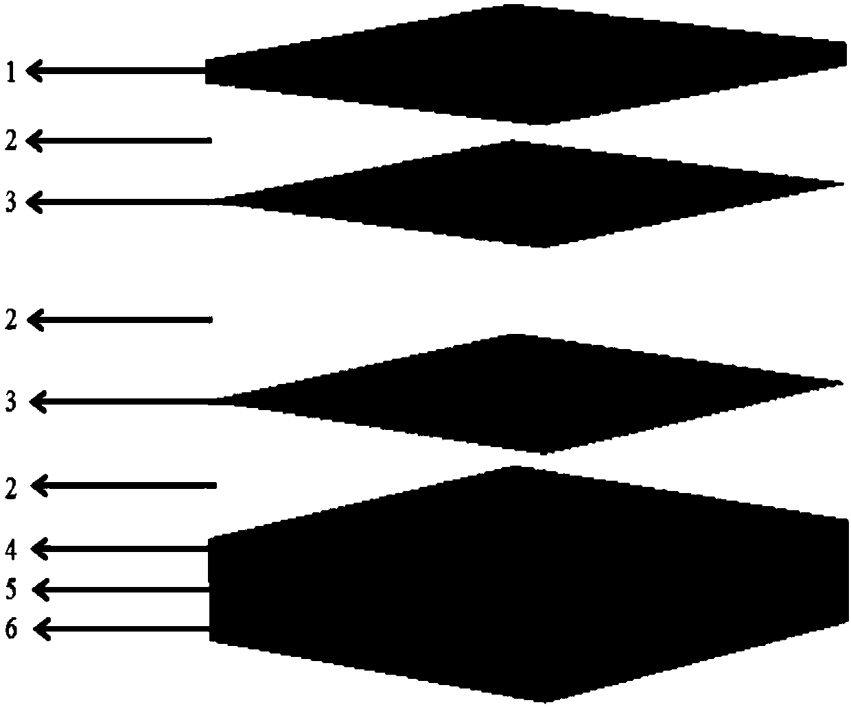 Integrated skin capable of achieving heat shielding, heat insulation and stealth and preparation method of integrated skin