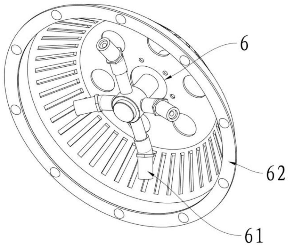 An underwater cleaning device for marine equipment and cleaning control method thereof