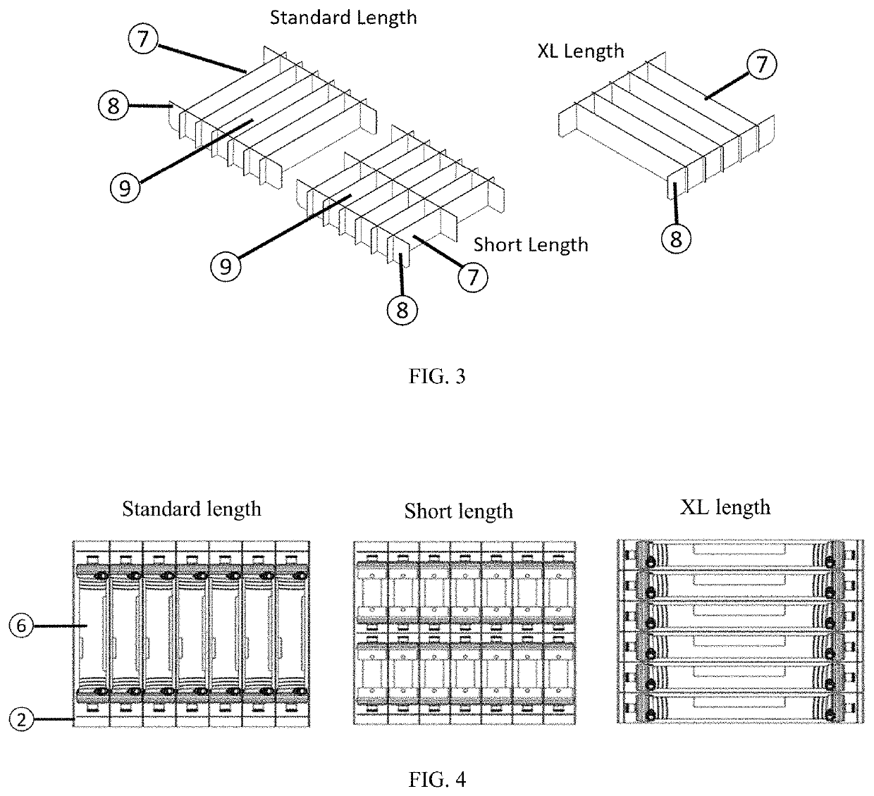 Secondary packaging container and method for hemodialysis dialyzers