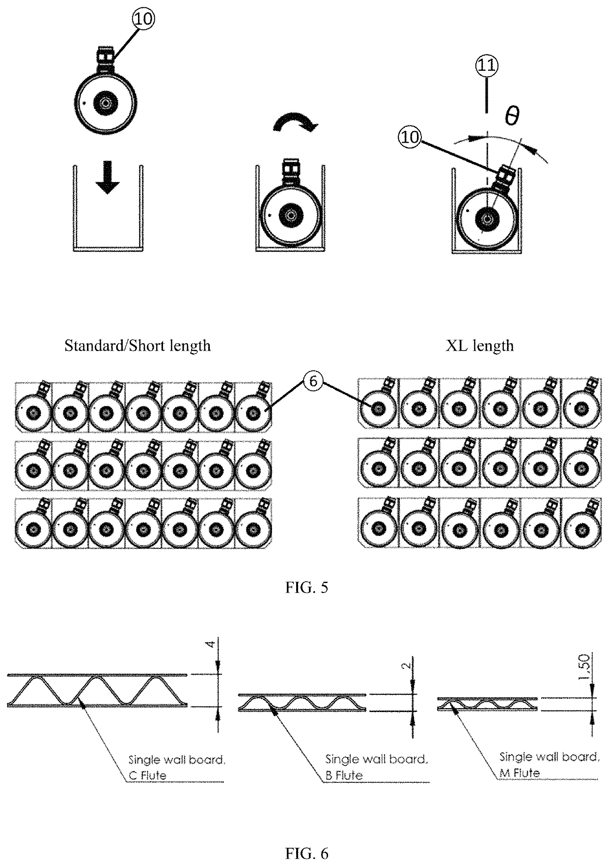 Secondary packaging container and method for hemodialysis dialyzers