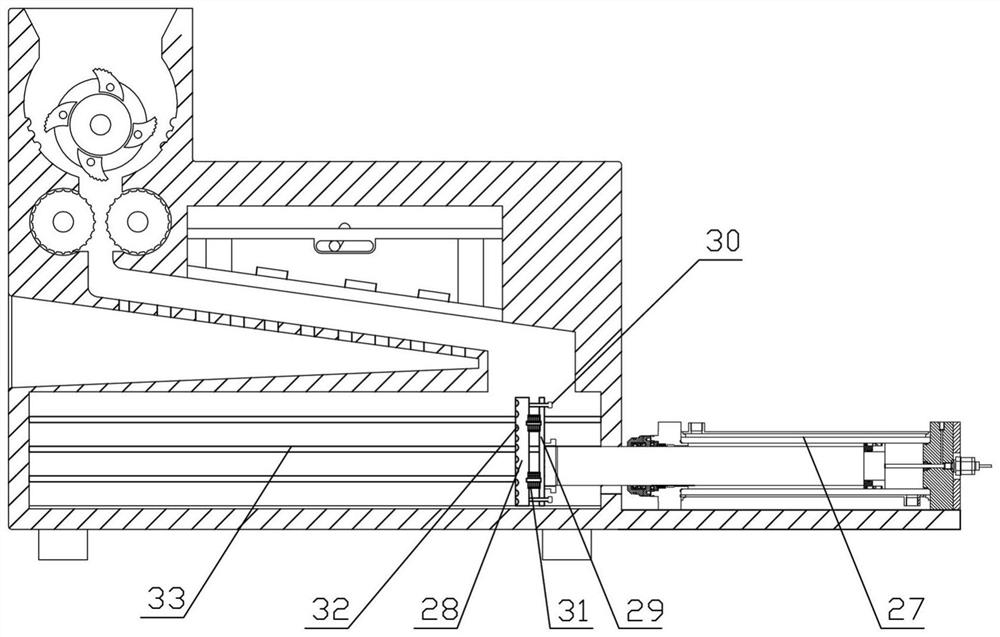 Reinforcing bar engineering waste recycling device