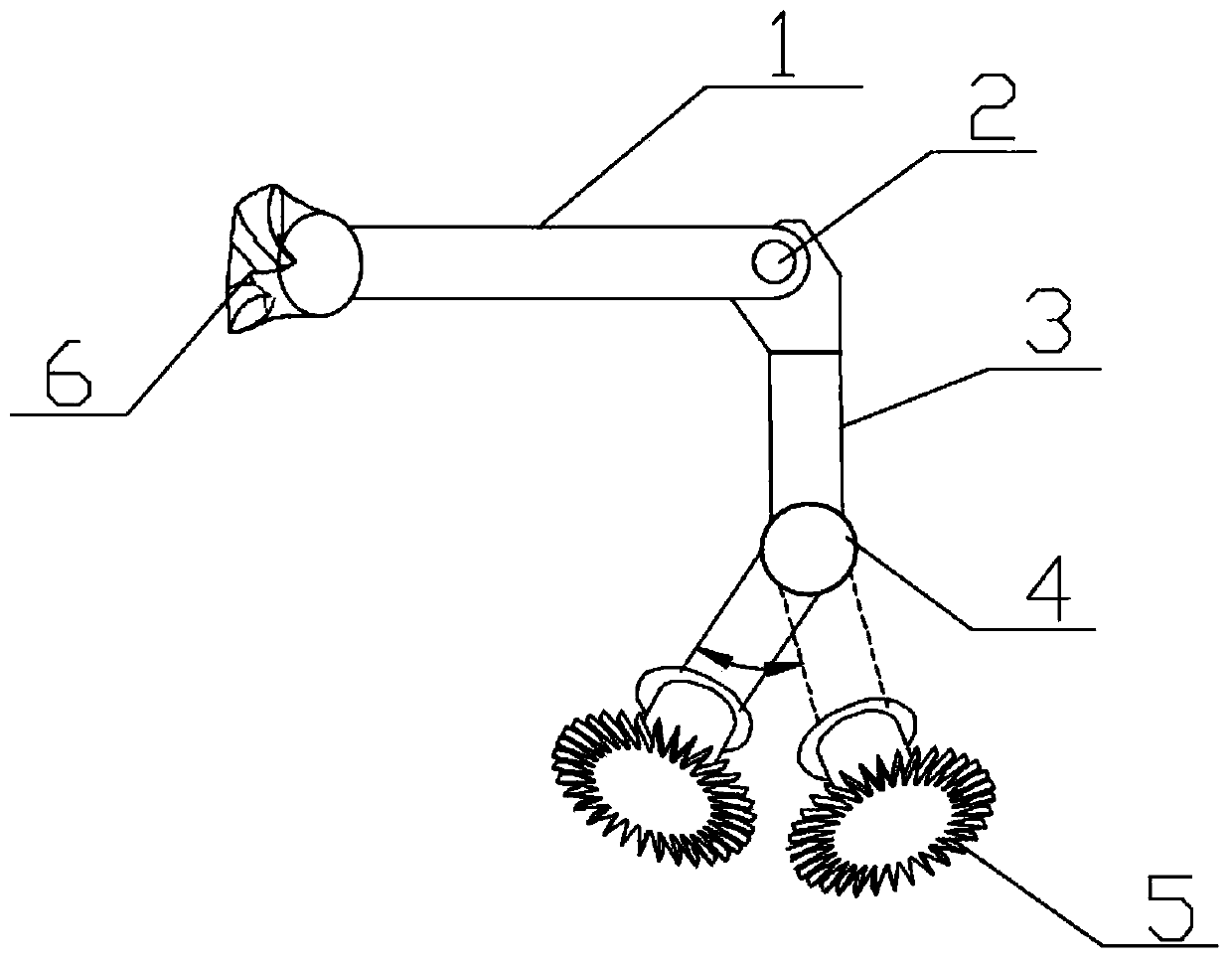 Intelligent pruning system and method based on drone