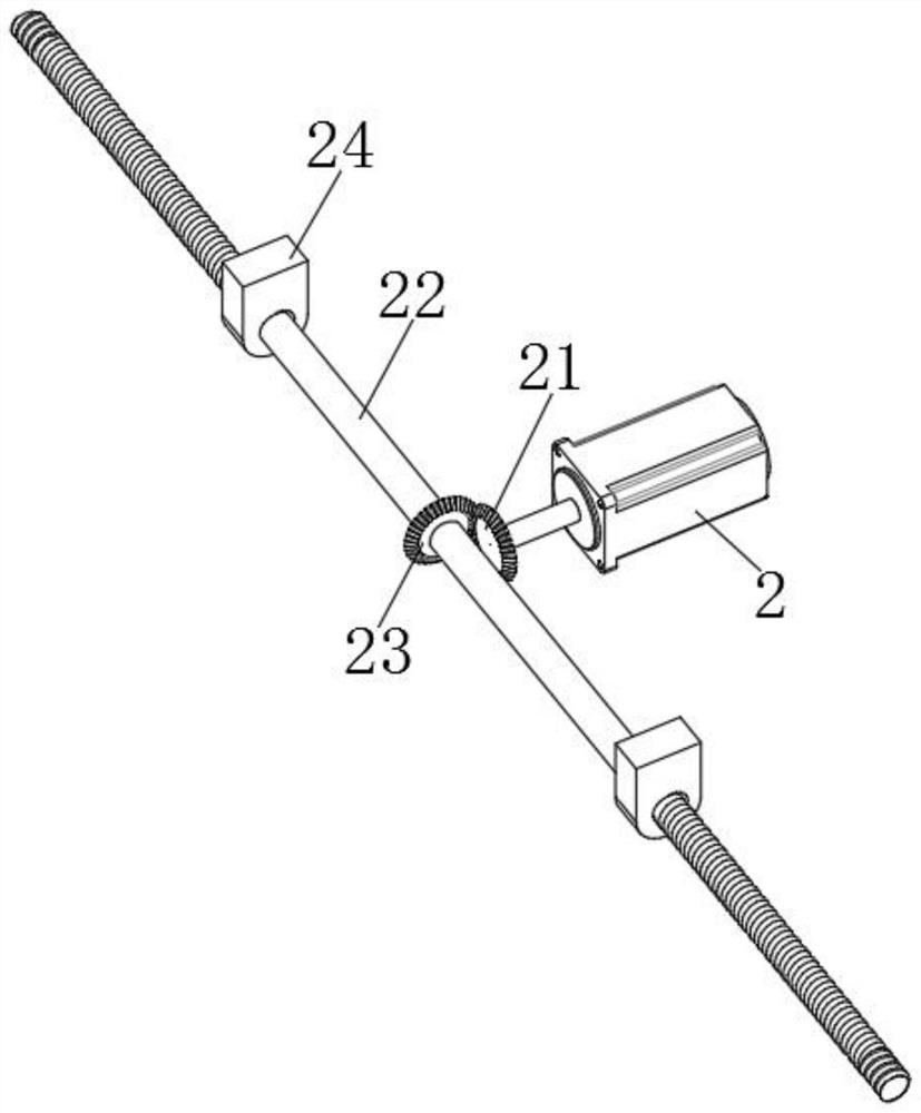 A molding device for the production of concrete block bricks