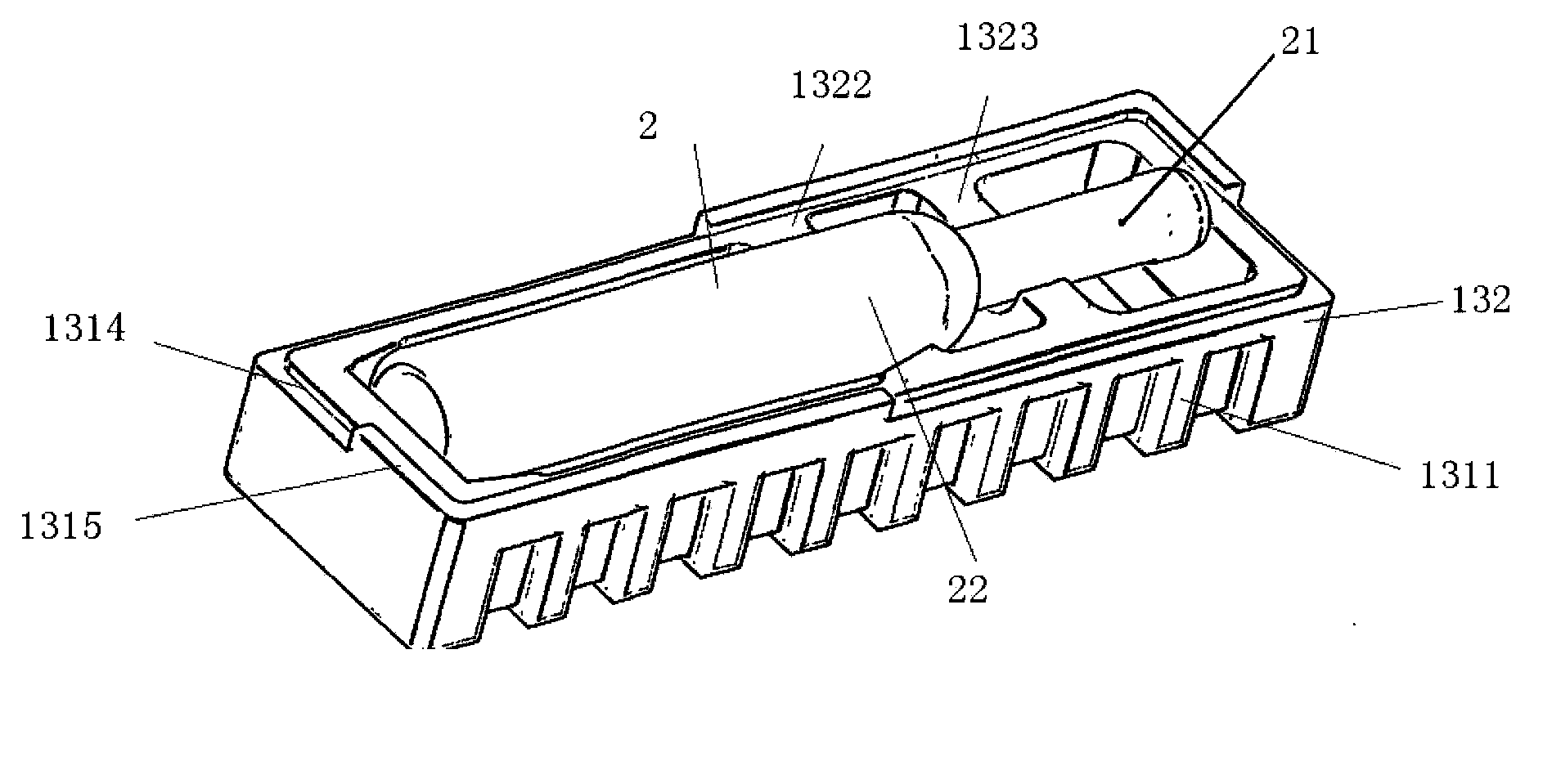 Packaging box structure