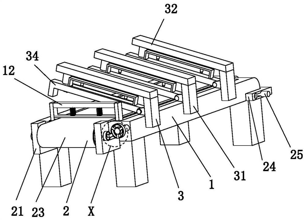 A kind of plastic film cutting device and cutting processing method