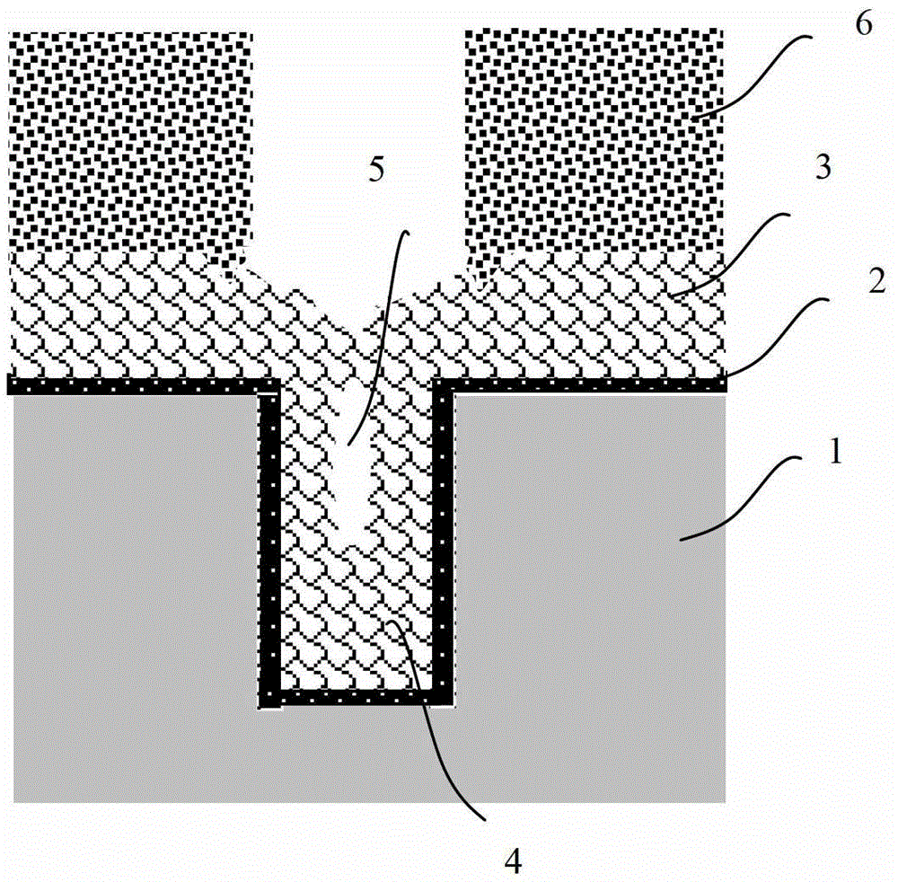 A method for preparing a polysilicon trench gate avoiding voids