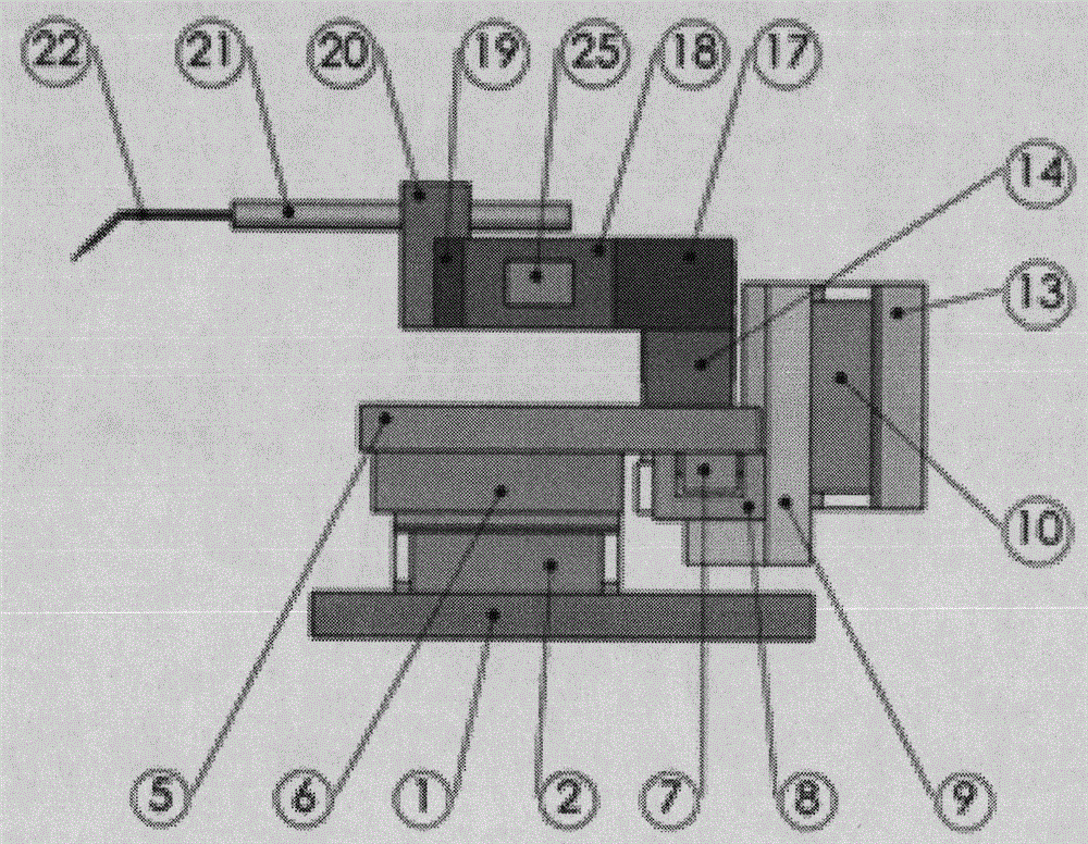 A multi-moving platform micro-nano scale moving and sample manipulation device