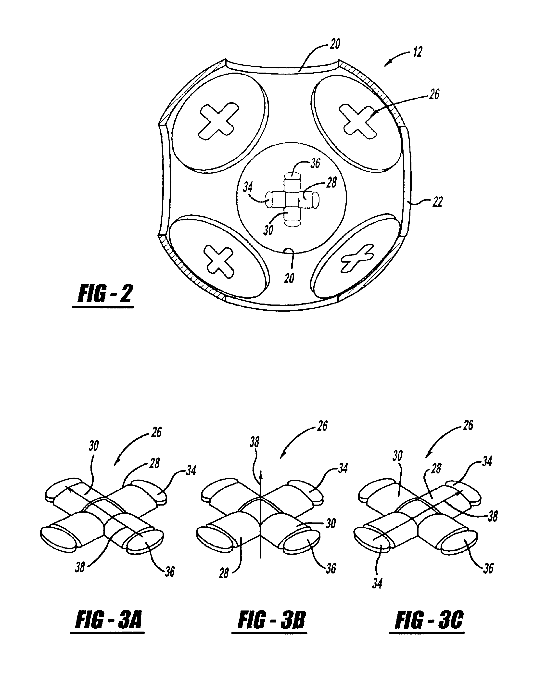 Spherical motor using oscillatory magnetic fields