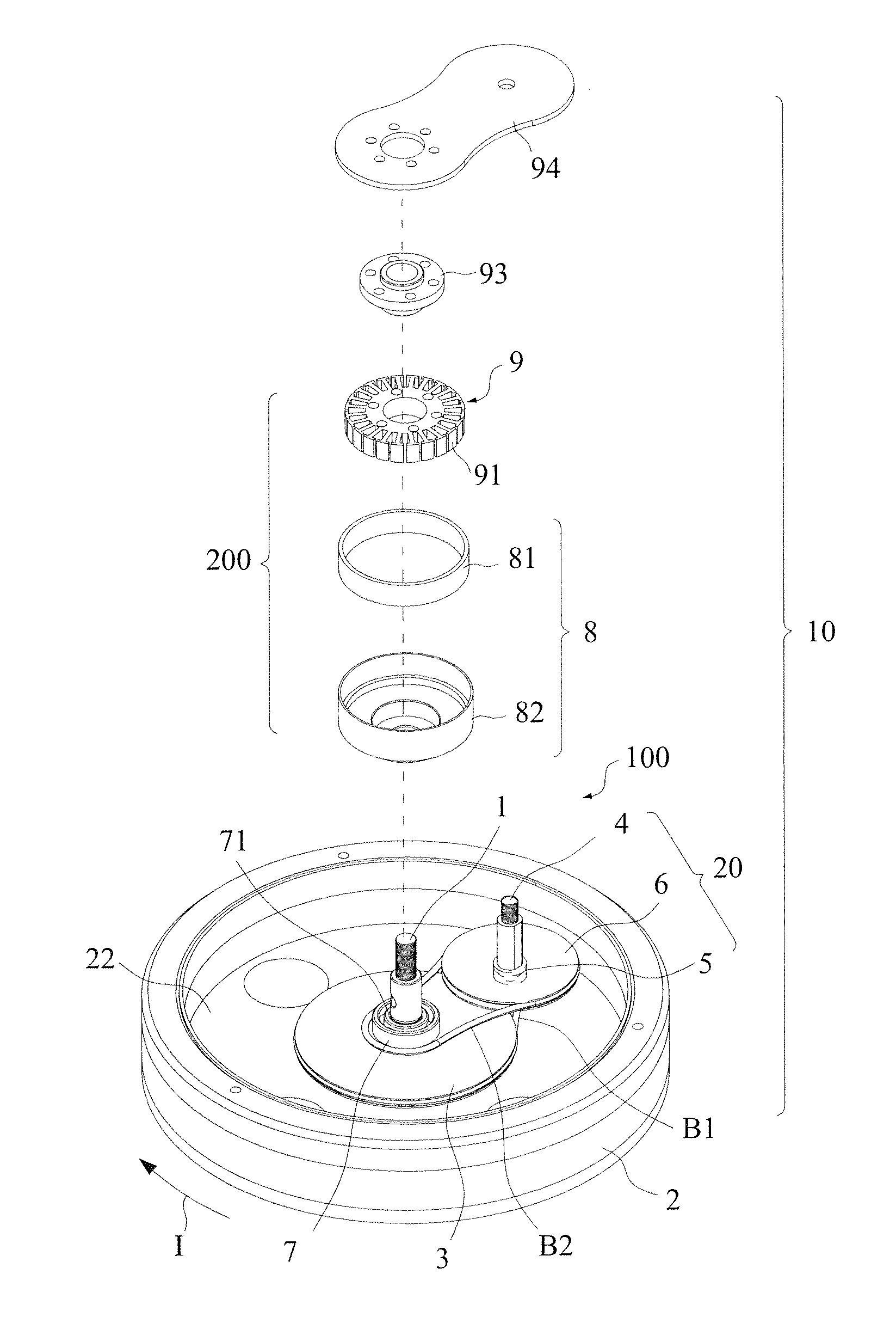 Acceleration mechanism for exercise equipment