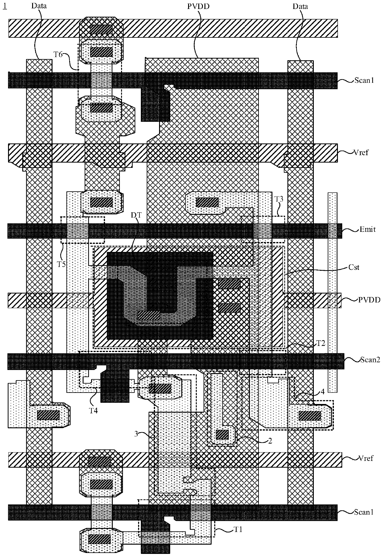 A display panel and a display device