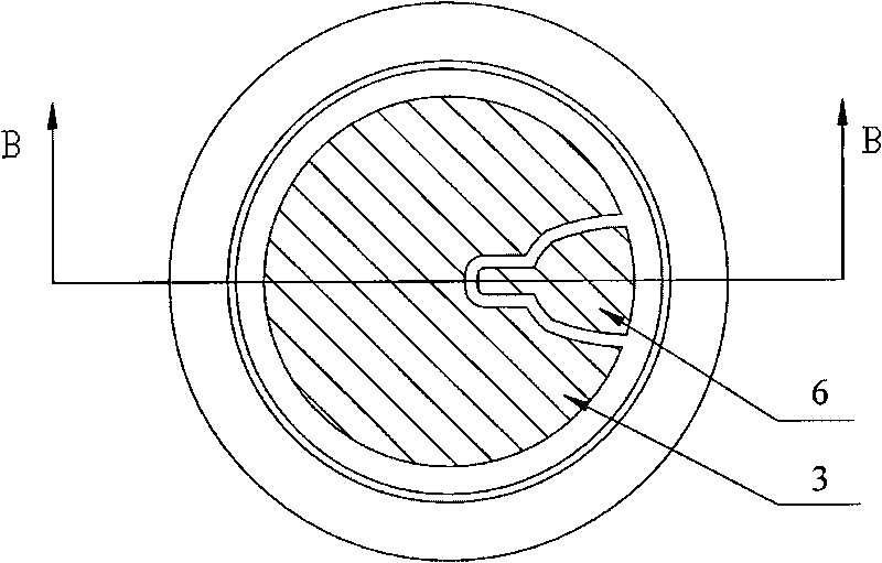 Piezoelectric ceramic element of metal aluminium electrode and preparation method thereof