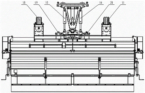 High-speed heavy mechanical snow removing equipment and control method