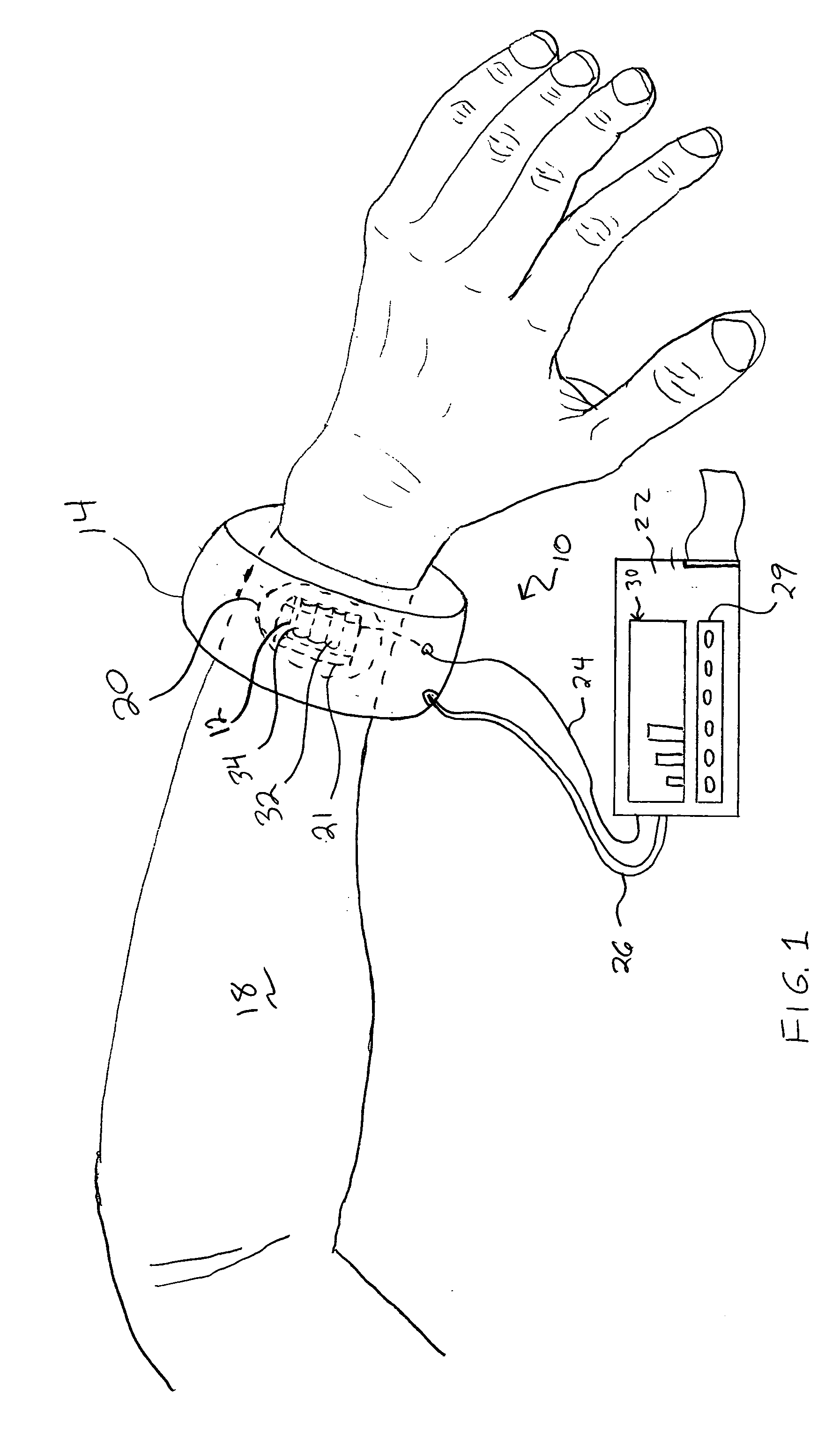 Method and instrument for automated measurement of skin perfusion pressure