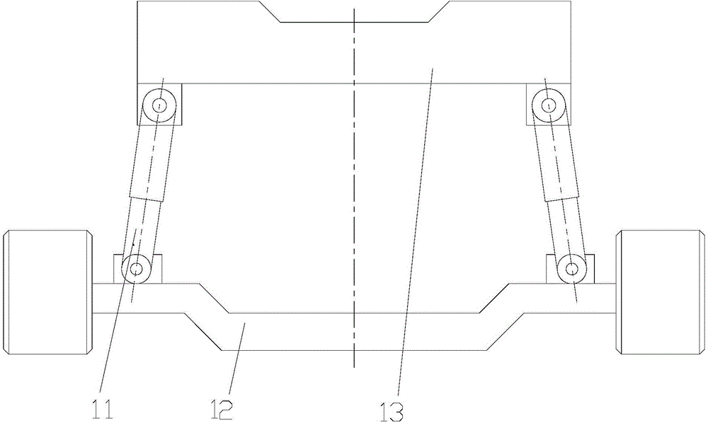 Suspension oil cylinder and crane