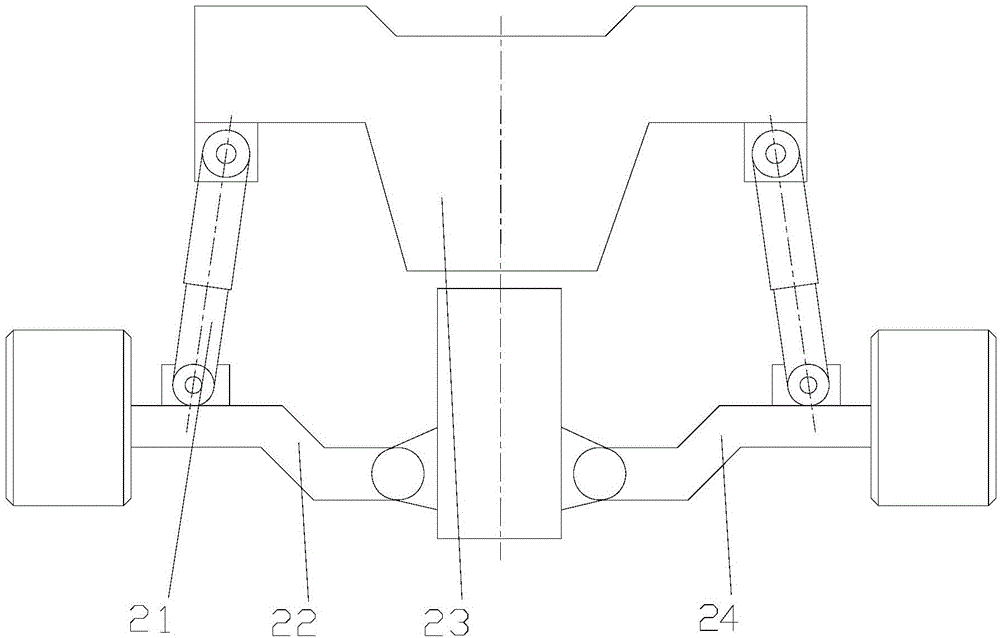 Suspension oil cylinder and crane