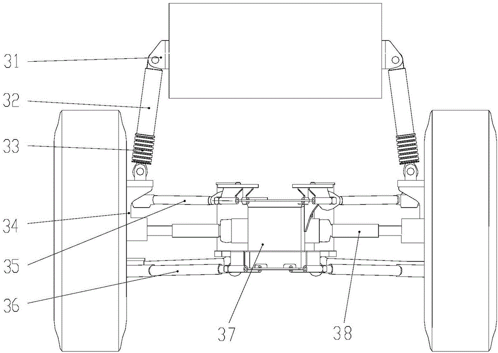 Suspension oil cylinder and crane