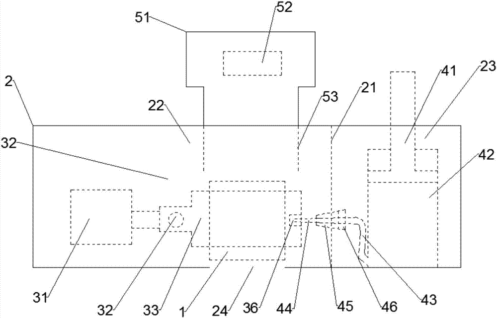 Auxiliary device for fingerprint collector