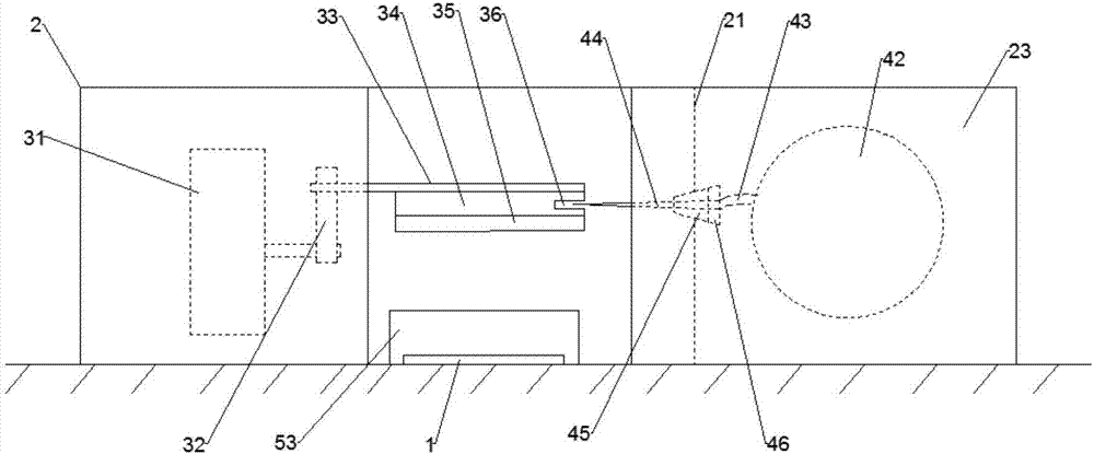 Auxiliary device for fingerprint collector