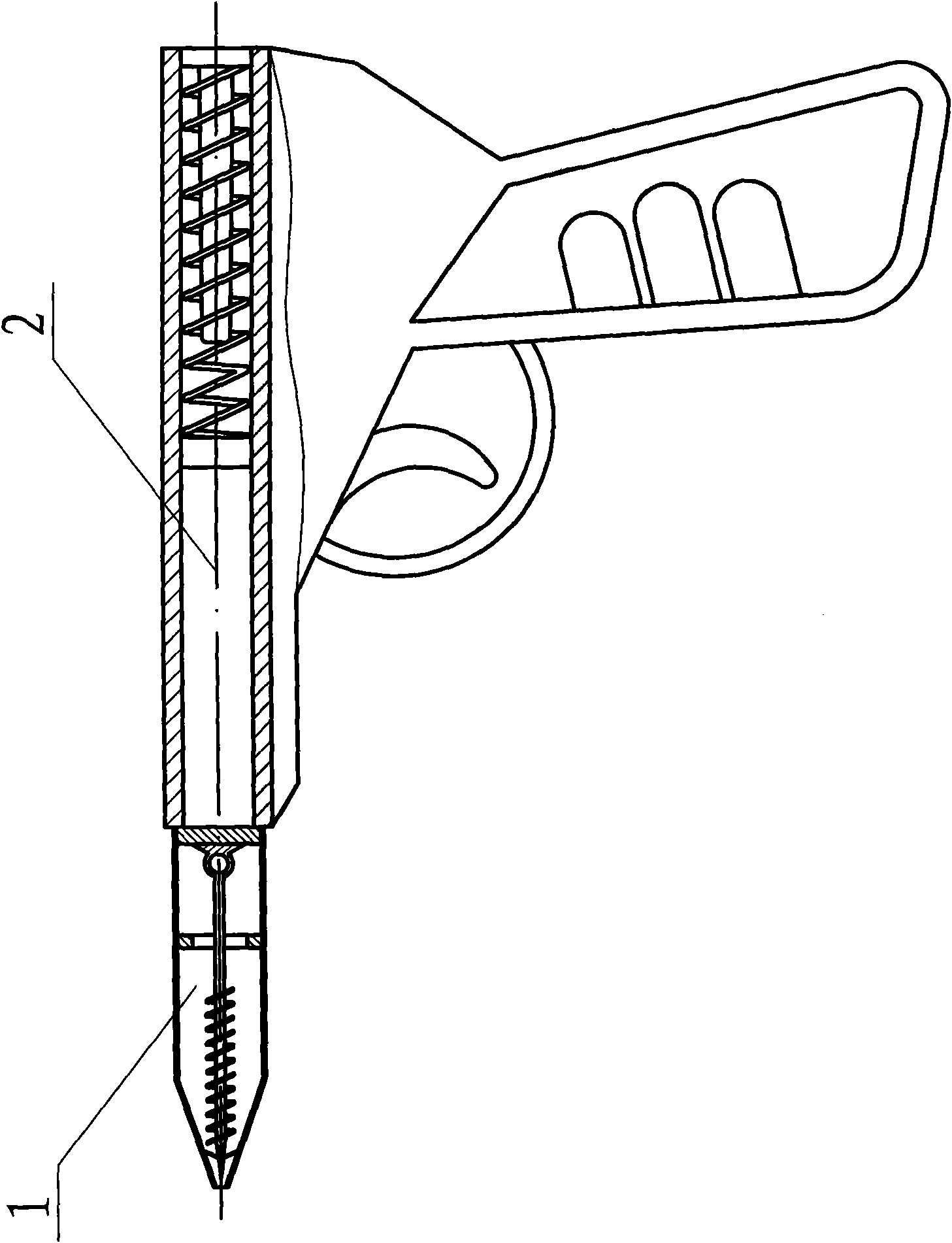 Fully-automatic fire needle therapeutic apparatus and using method thereof