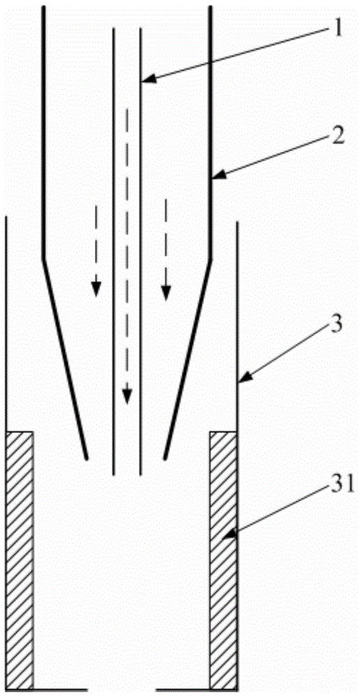 Sampling interface device for ionization source, mass spectrometer and liquid chromatography-mass spectrometer