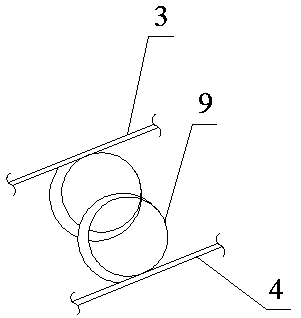 Anti-sinking device capable of automatically detecting falling overboard of automobile