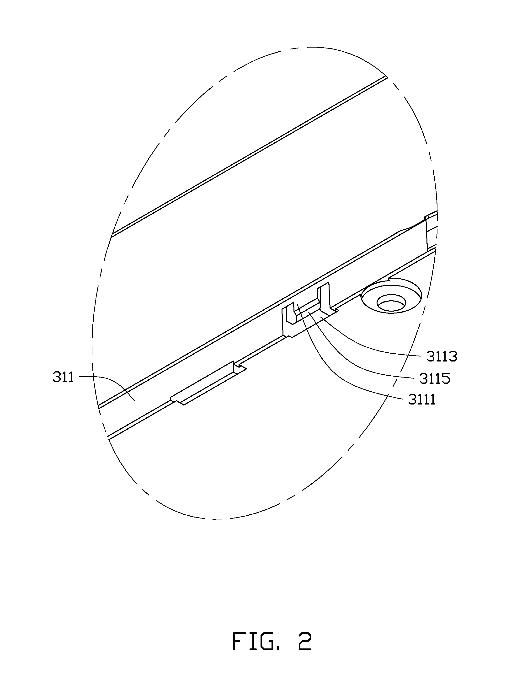 Mounting apparatus for keyboard