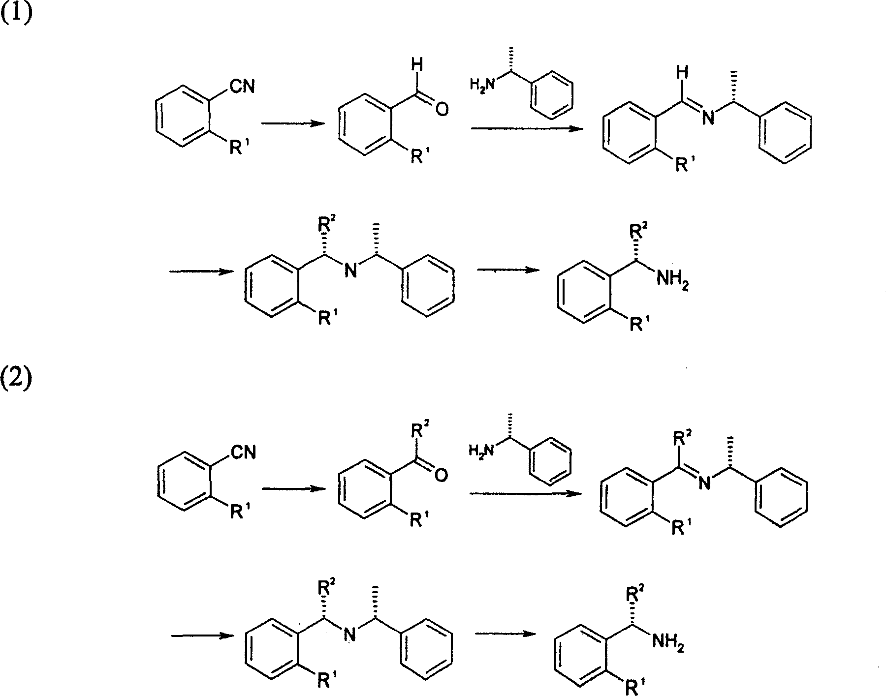 Method for synthesizing (S)-isopropyl-(2-piperidine) phenyl-methylhistamine