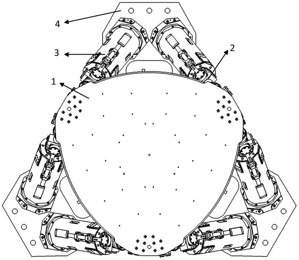 Six-freedom vibration excitation system