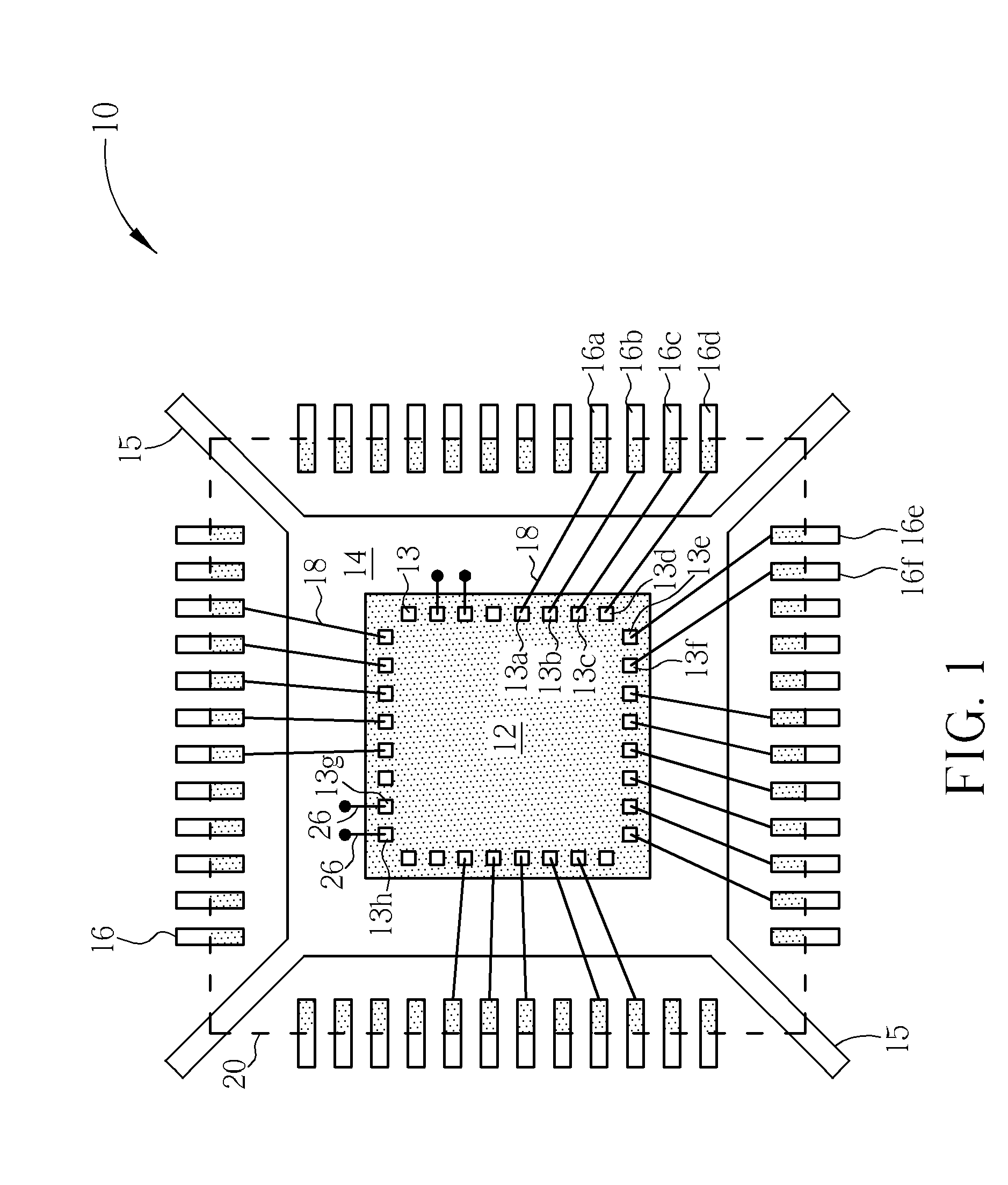 Leadframe package