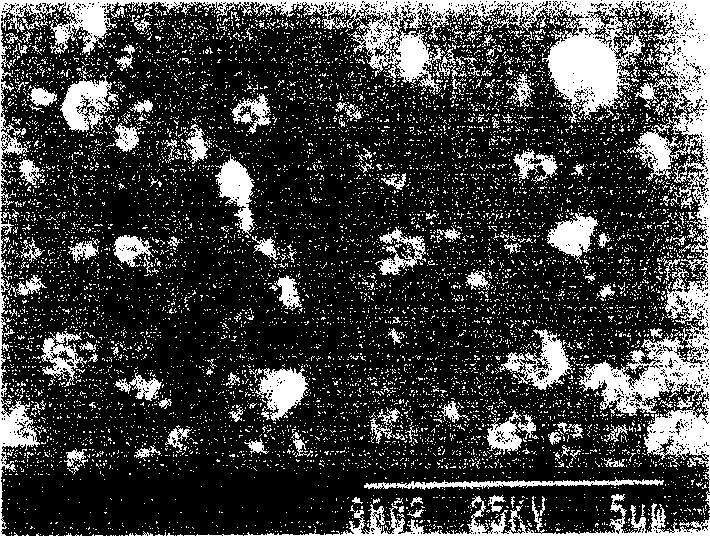 Preparation method of nanometer modified corona-tolerant enamel of enameled wire