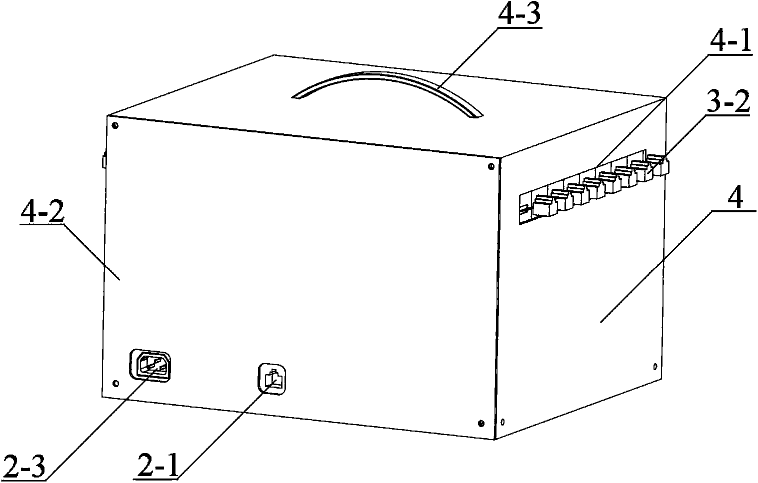 Portable network cabling box