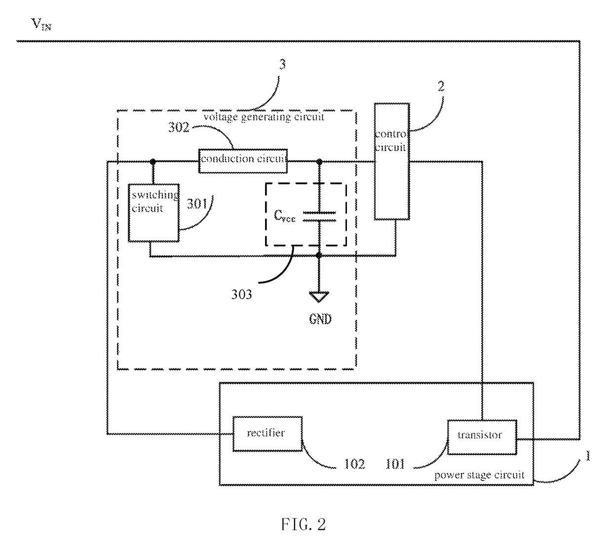 Supply voltage generating circuit and switching power supply