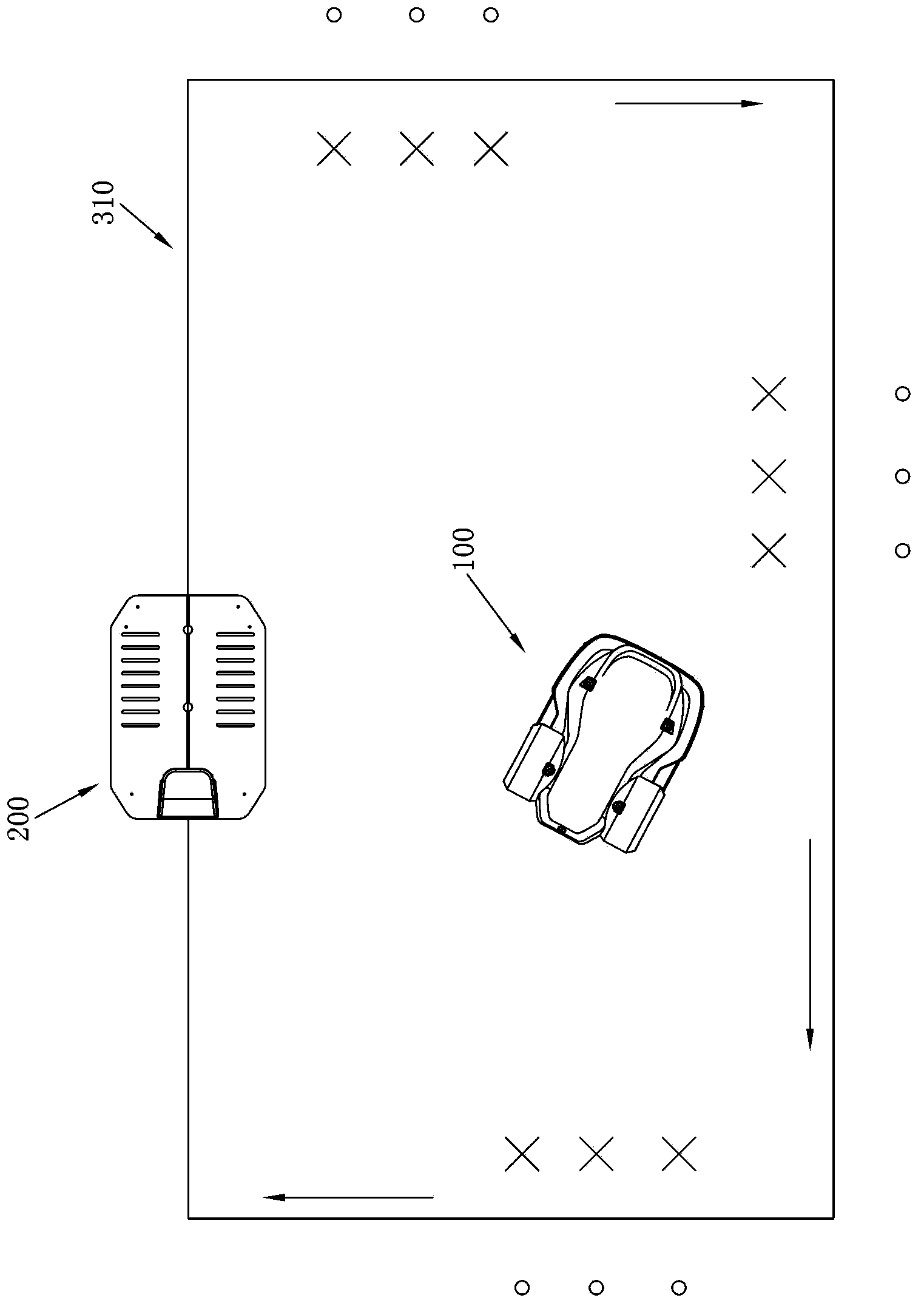 Automatic mowing system