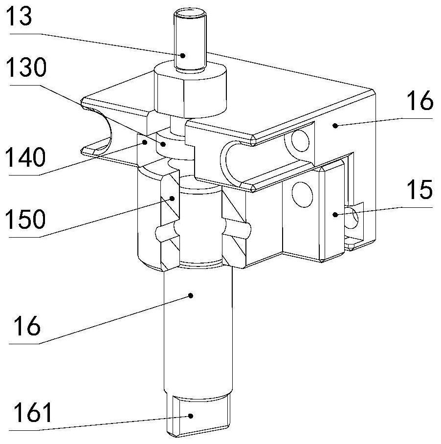 Suspension type accelerator pedal sensor shaft mounting device and method