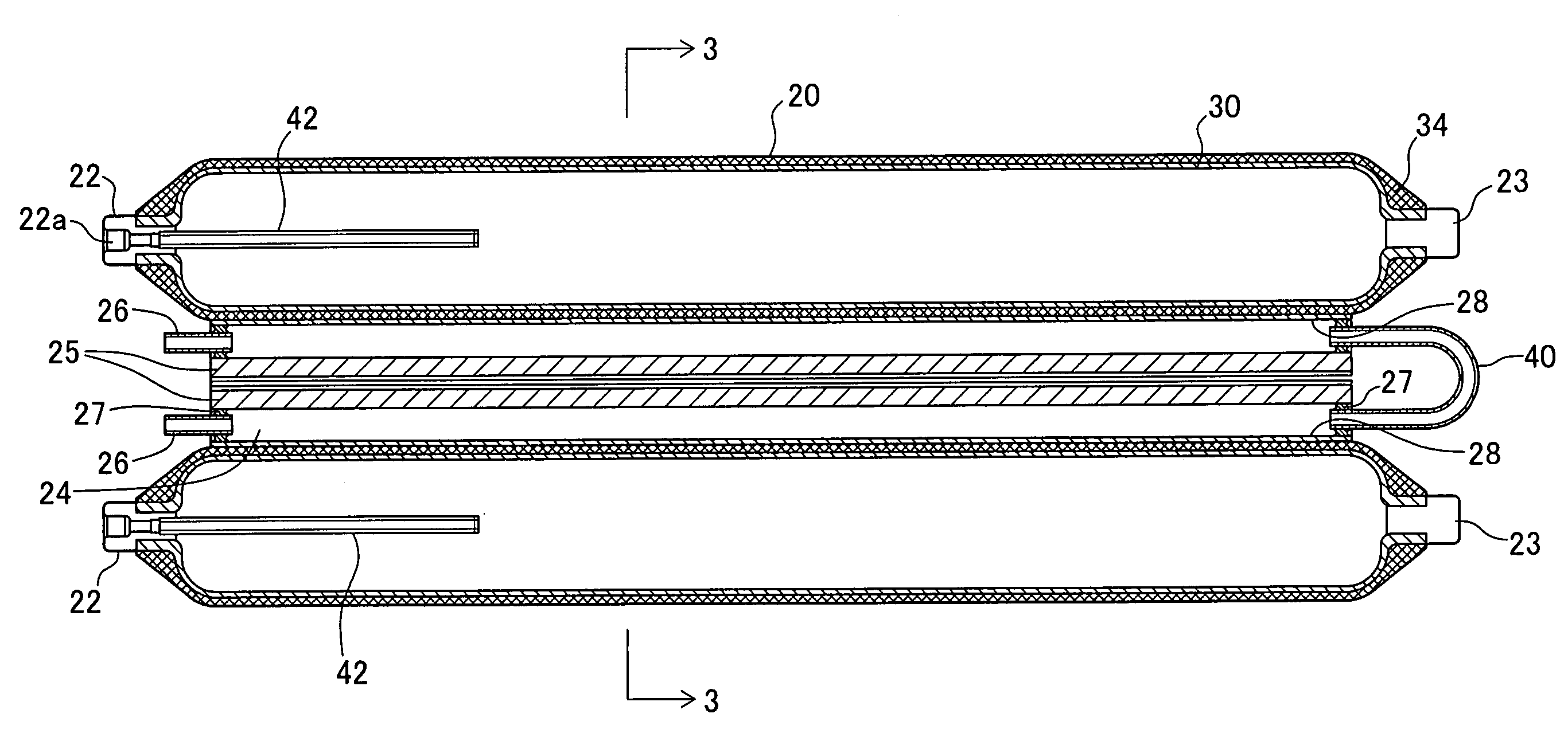 Gas storage apparatus