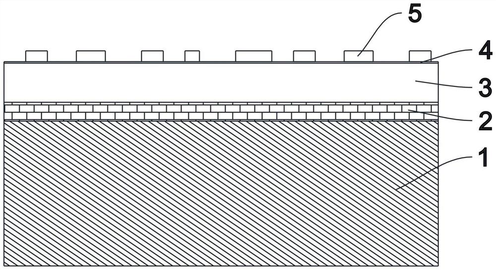 Glazed tile with bright star effect on surface and preparation method of glazed tile