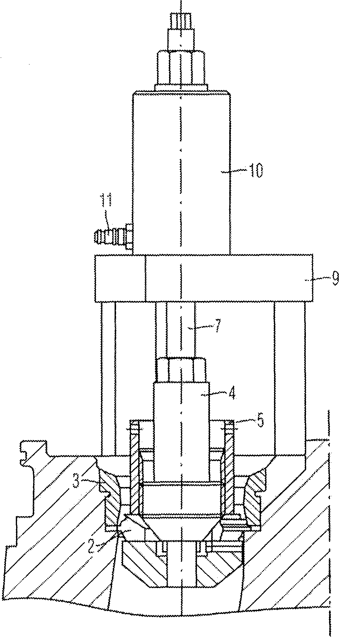 Apparatus and method for pulling out valve cup ring