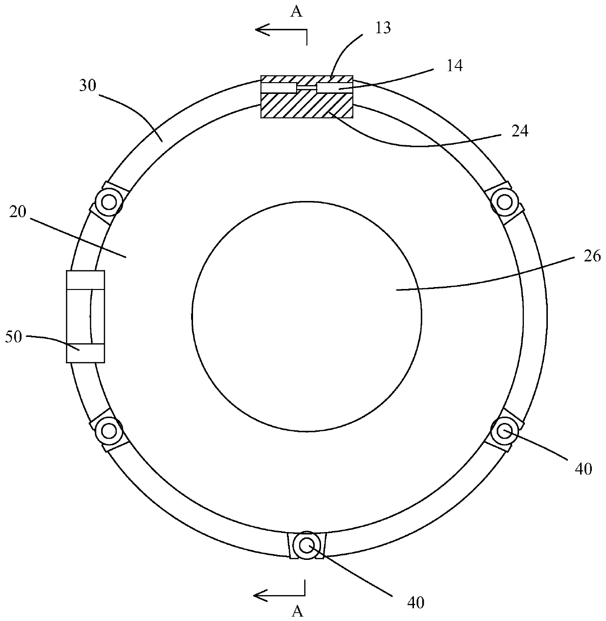 Marine anti-piracy inner opening porthole