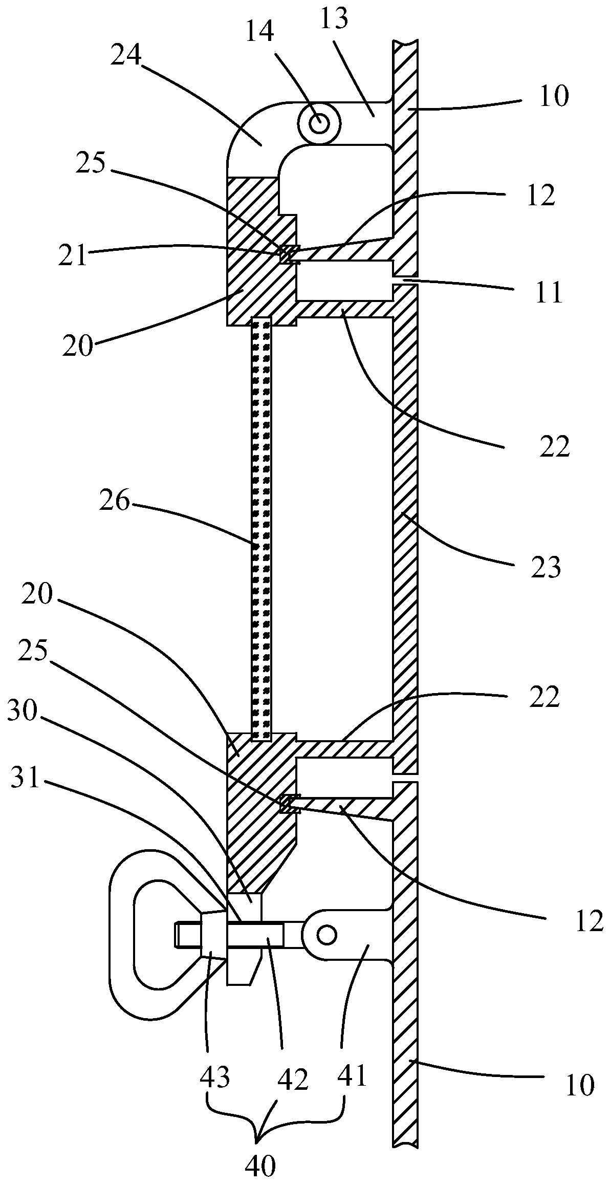 Marine anti-piracy inner opening porthole