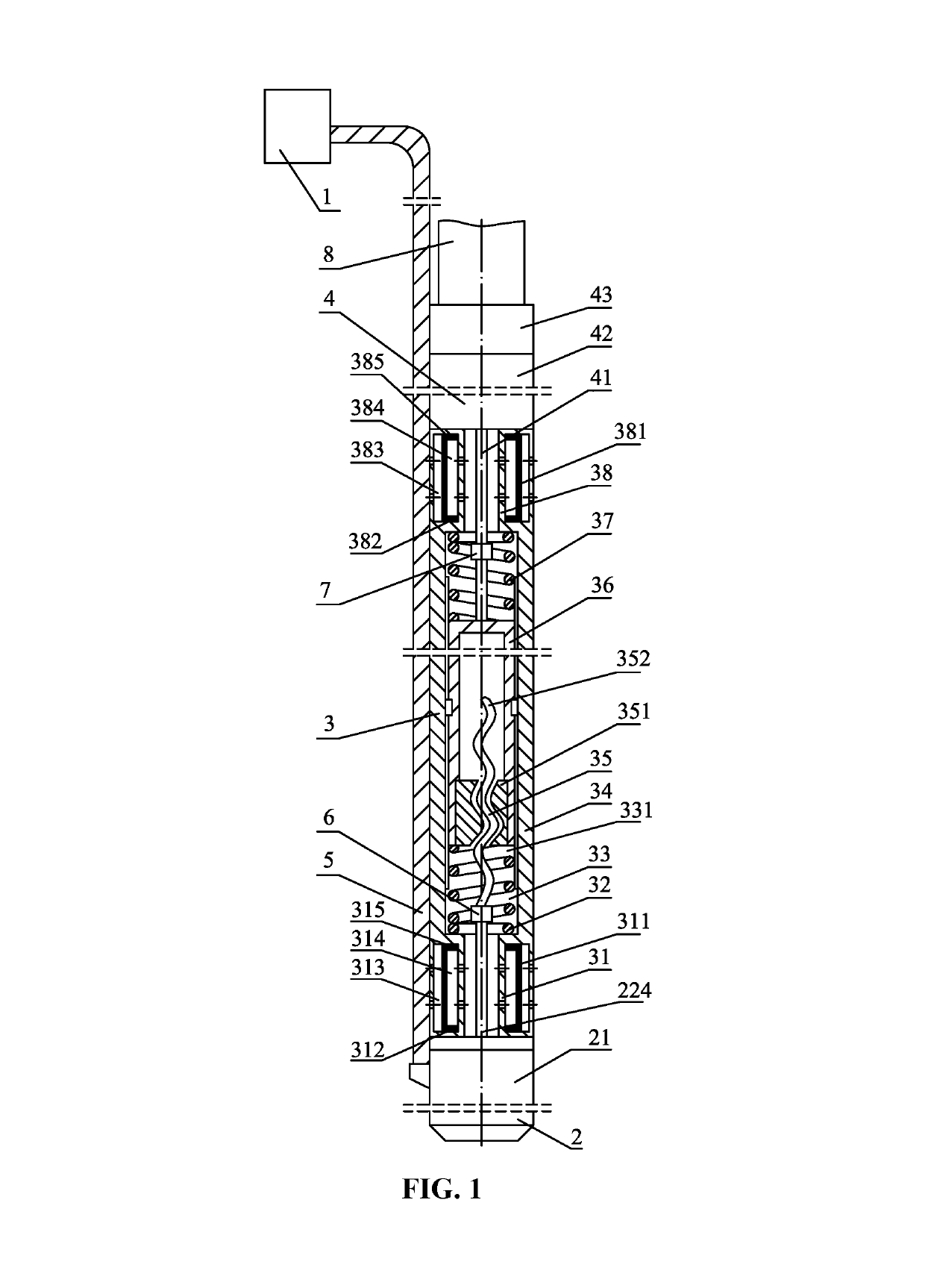 Submersible reciprocating oil well pump unit