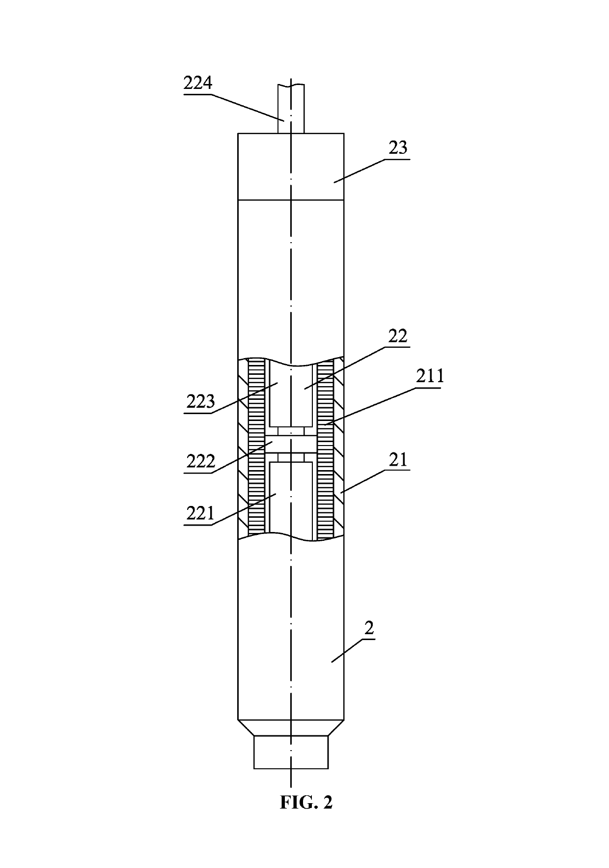 Submersible reciprocating oil well pump unit