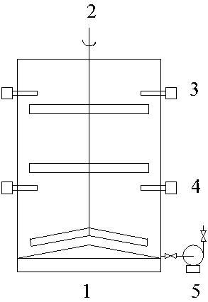 A kind of lead plaster desulfurization method with ultrasonic strengthening ammonium bicarbonate as desulfurization agent