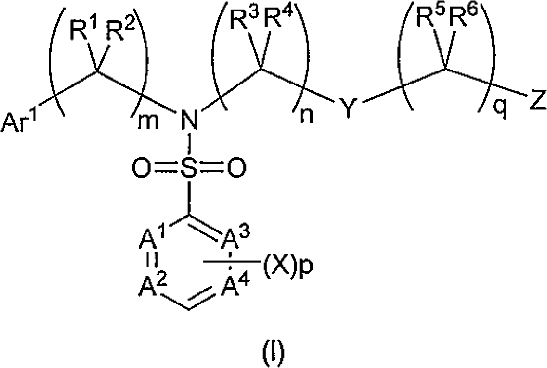 Sulfamoyl benzoic acid derivatives as trpm8 antagonists