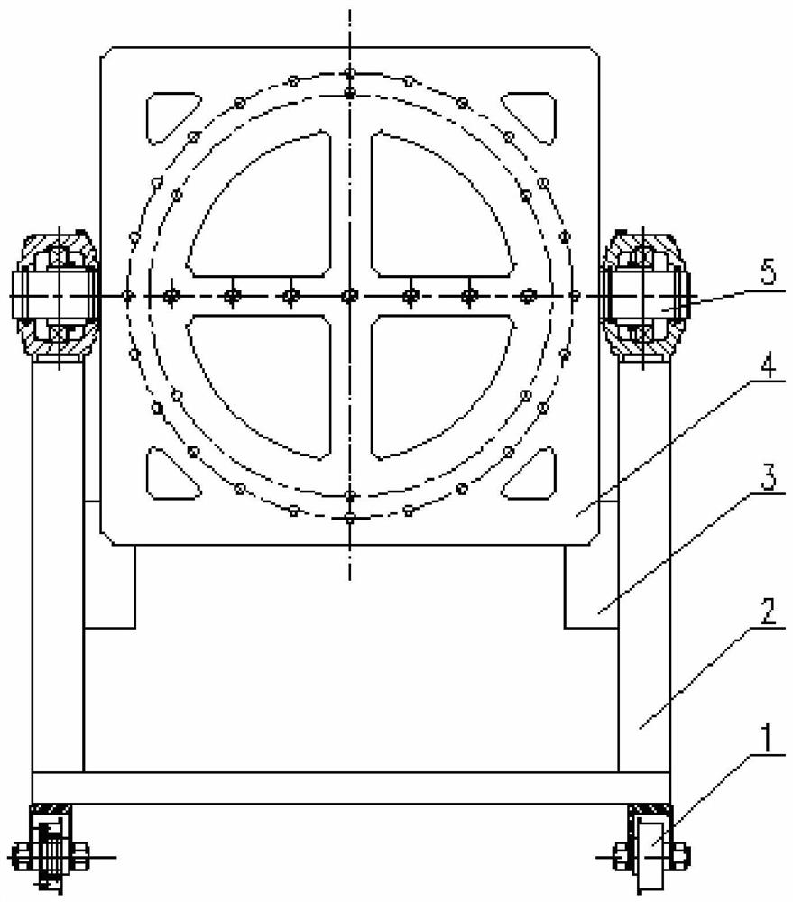 Vertical-horizontal conversion device