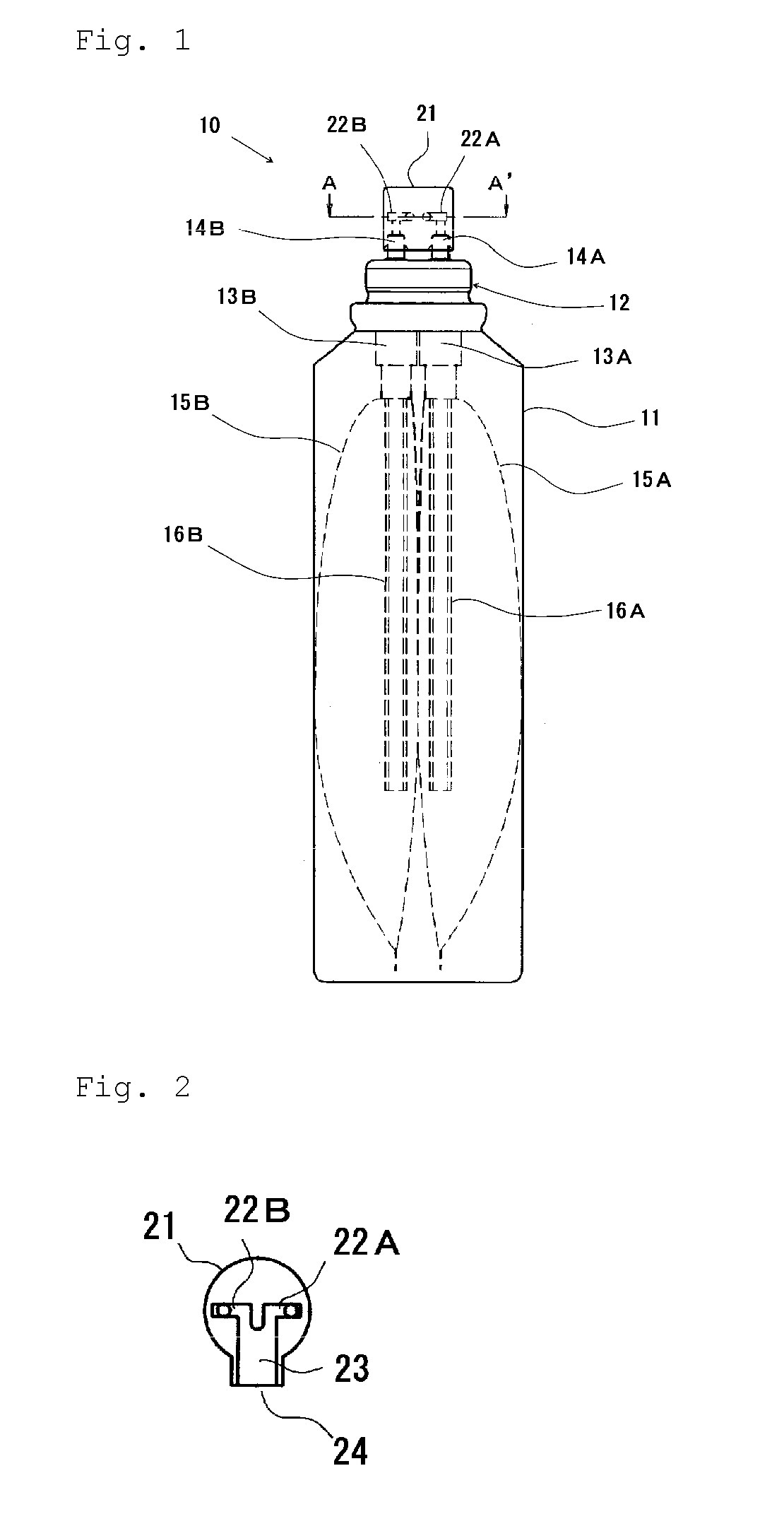 Two-liquid mixing-type aerosol product