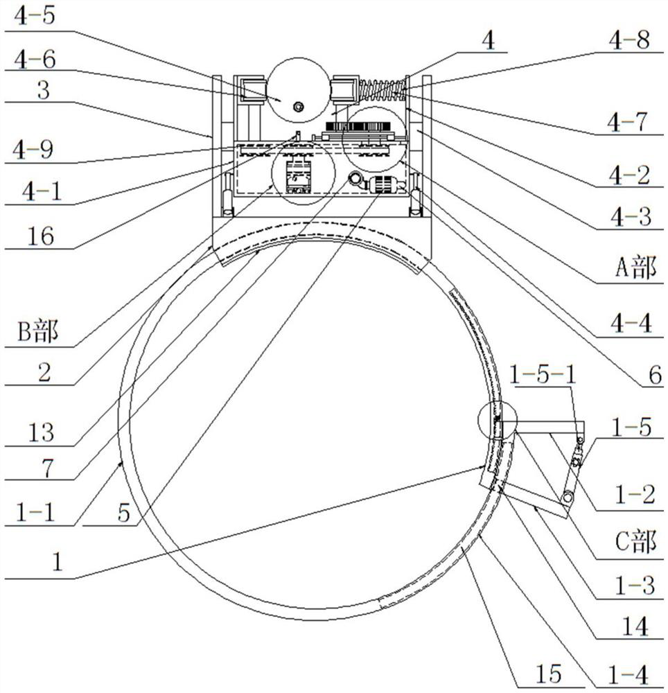 Puncture device with local anesthesia for general surgery