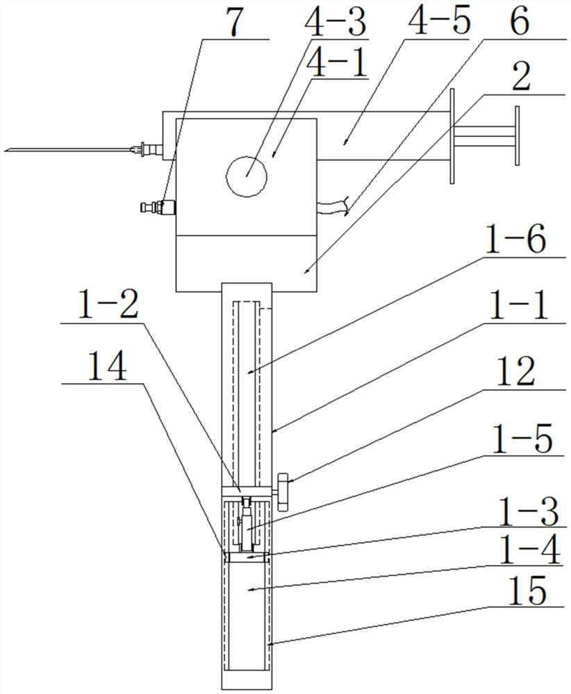 Puncture device with local anesthesia for general surgery