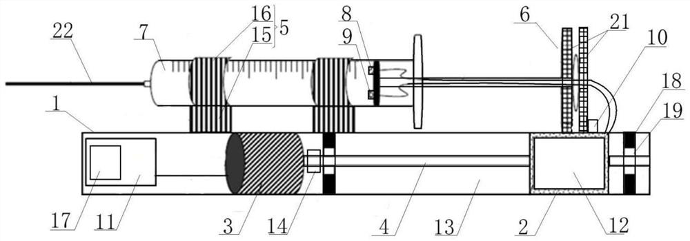 Intelligent auxiliary amniotic membrane puncture system